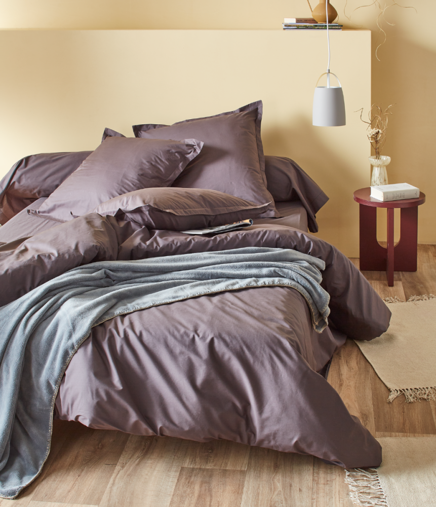Cotton percale bed linen
