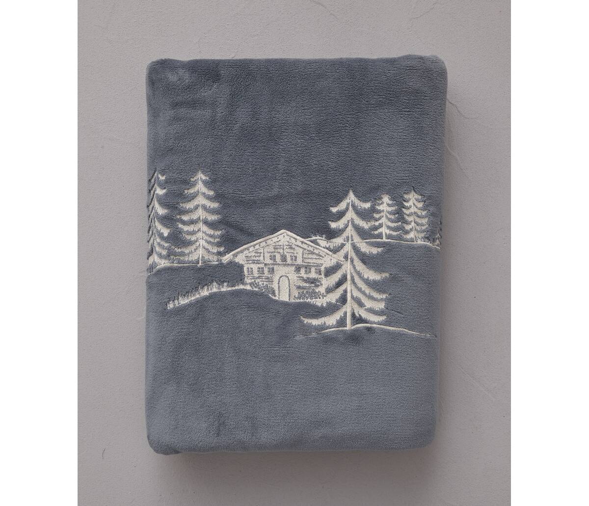 Polar fleece blanket Chalets d'alpage