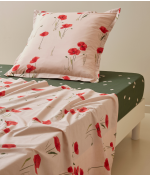 Printed flat sheet Un air de prairie