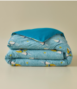 Printed duvet cover Au large