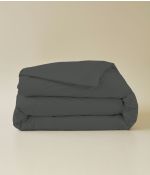 Grey duvet cover manhattan