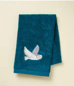 Embroidered kids towel 50x100 Zoé