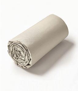 Beige fitted sheet pashmina