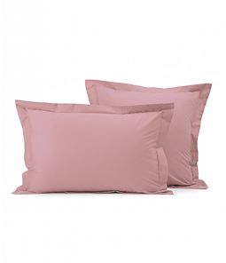 Cotton pillow case rose macaron