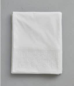 Flat sheet Anecdotes blanc