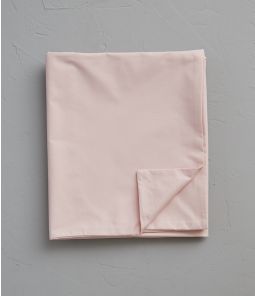 Pink opéra percale duvet cover