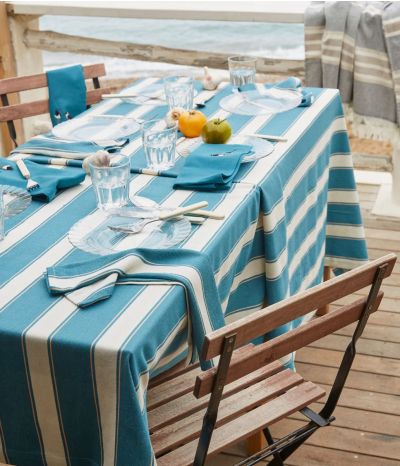 Marée basse table linen