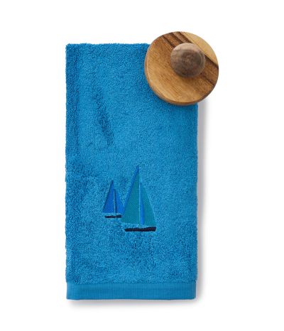 Fancy towel Escale bleu