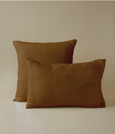Pillowcase Moka linen lyocell