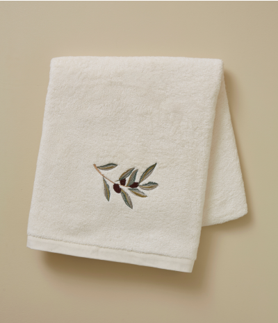 Bath sheet 100x150 L'oliveraie crème