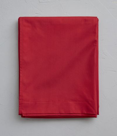 Red flat sheet rouge fétiche 180x290 cm