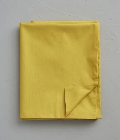 Yellow flat sheet bourdon 180x290 cm