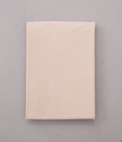Washed percale duvet cover Rose nude