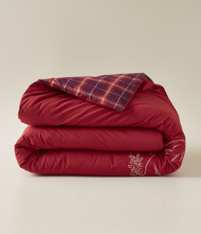 Embroidered duvet cover Grandeur nature