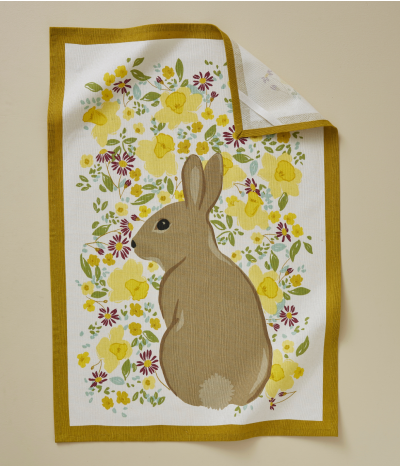 En Vadrouille Printed Tea Towel