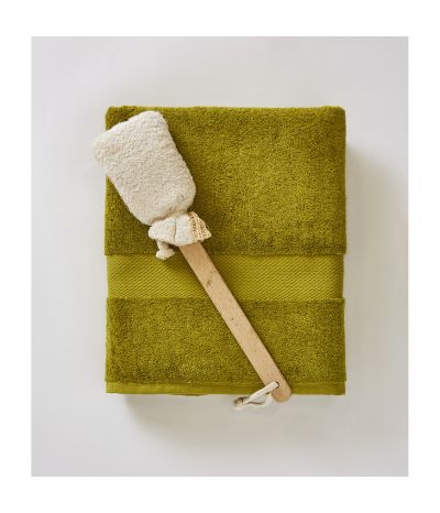 BATH SHEET 100/150 Vert olive