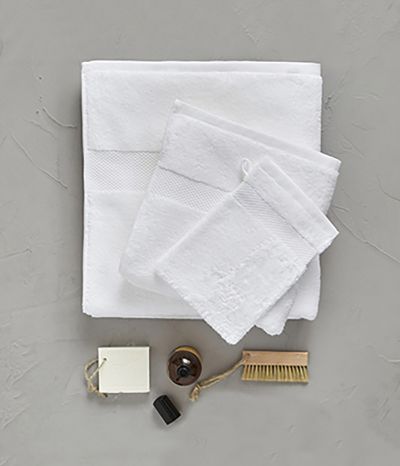 Bath linen white