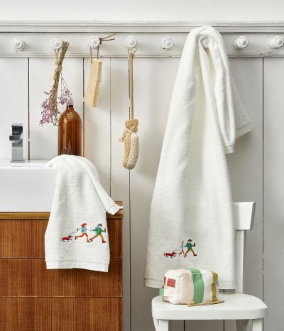 CHliren set of bath linen Récréation