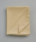 Wheat beige percale duvet cover