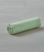 Cotton fitted sheet Vert romarin