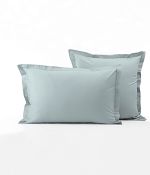 Blue pillowcase bleu givré