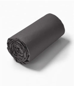 Grey fitted sheet basalt