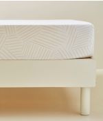 Printed fitted sheet Après-ski