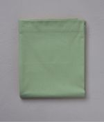 Plain colour flat sheet Vert romarin 180x290cm