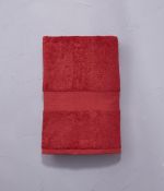 Bath towel red love 70x140