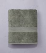 Bath sheet vetiver green 100x150