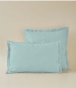 Blue pillowcase bleu givré