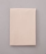 Washed percale duvet cover Rose nude