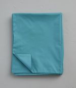 Percale duvet cover green Emeraude