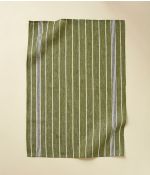 Dishcloths lin Aux petits oignons kaki