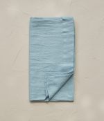 Blue cap stone washed linen bolstercase