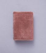 Bath towel Soft Velvety pink 70x140
