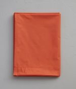 Orange flat sheet etincelle 180x290 cm