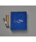 Fancy towel Journée mer bleu 50x100cm