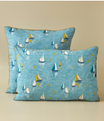 Printed pillowcase Au large