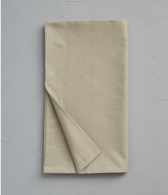 Cotton bolstercase beige chamois 43x140 cm