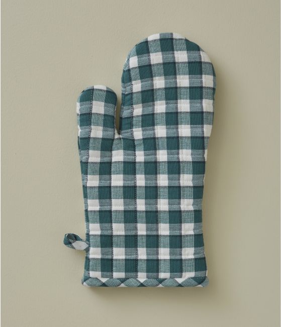 Bistrot green oven glove