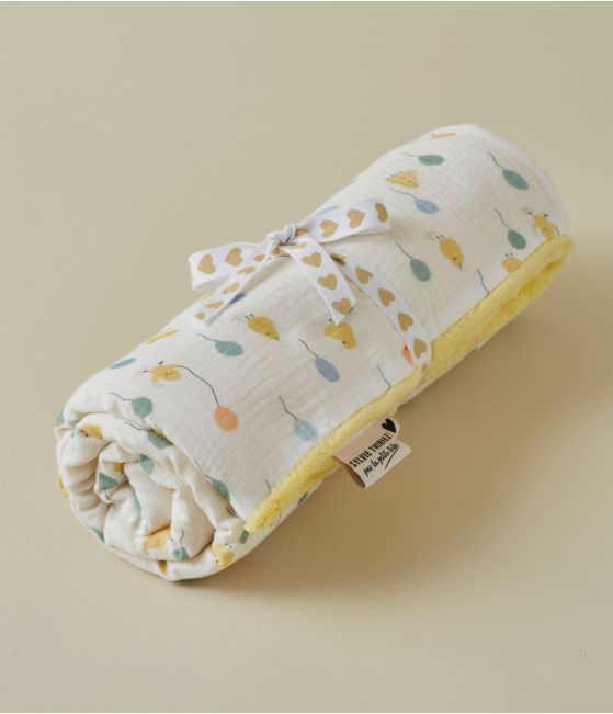 Polar fleece blanket 80/90 Piou piou