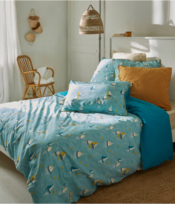 Printed bedding set Au large