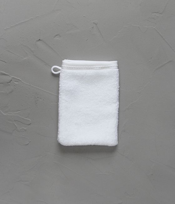 Wash mitt Soft blanc