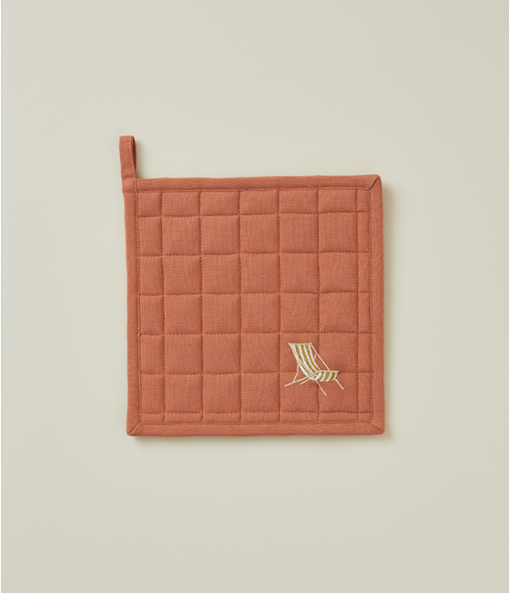 Pot holder Plein soleil corail