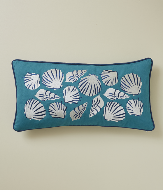 Cushion cover Baléares émeraude