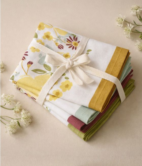 4 tablemats Printemps