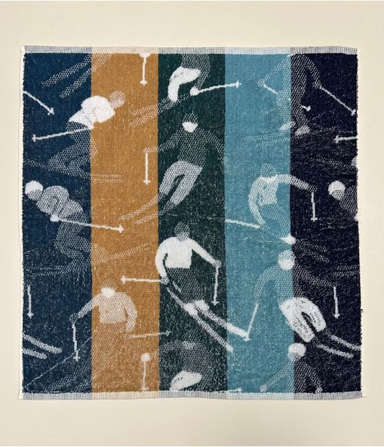 Carré éponge Après-ski 50x50