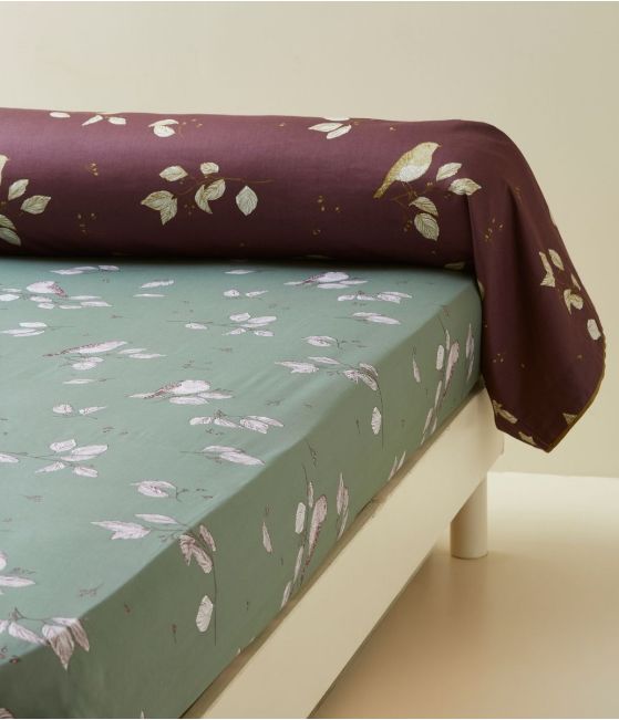 Printed bolster case Entre les branches