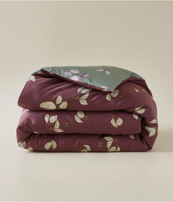 Printed duvet cover Entre les branches
